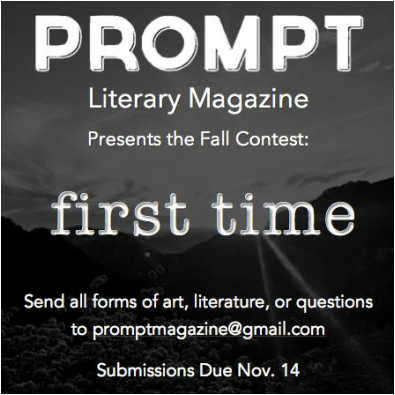 PROMPT Literary Magazine Fall Contest 2014